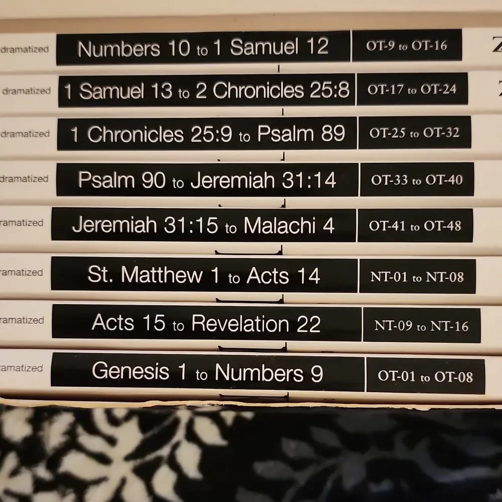 Zondervan KJV Dramatized Unabridged Audio Bible 64 CDs King James Version